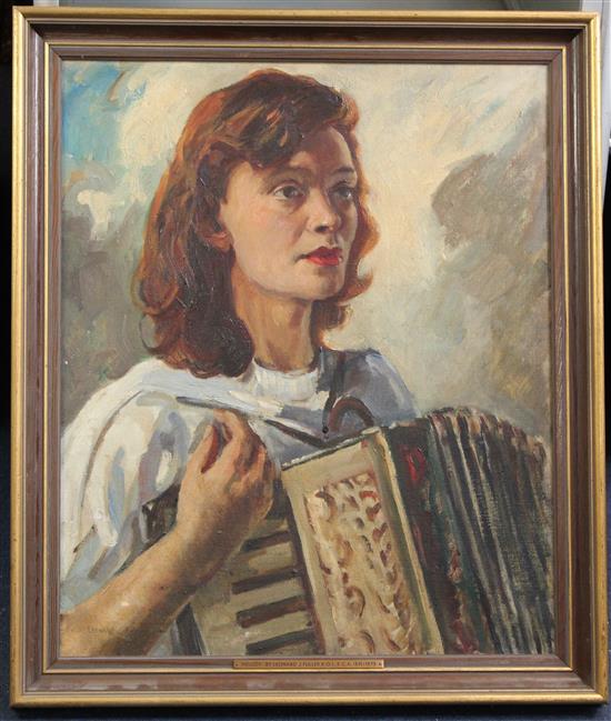 Leonard John Fuller (1891-1973) Melody, 24 x 20in.